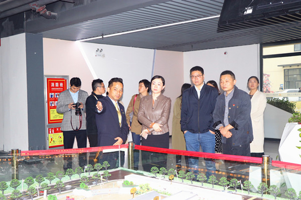 庐阳区委常委、宣传部长韩艳一行莅临庐阳彩名堂文创园调研