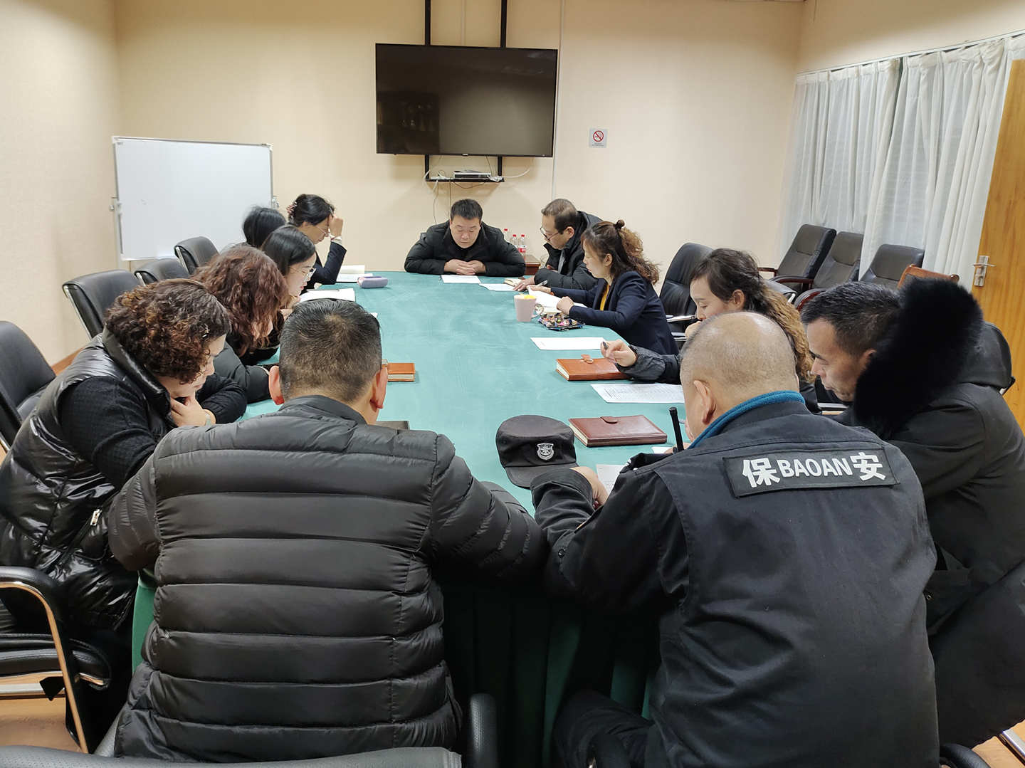 彩名堂市场召开2020年度诚信经营户评选会议