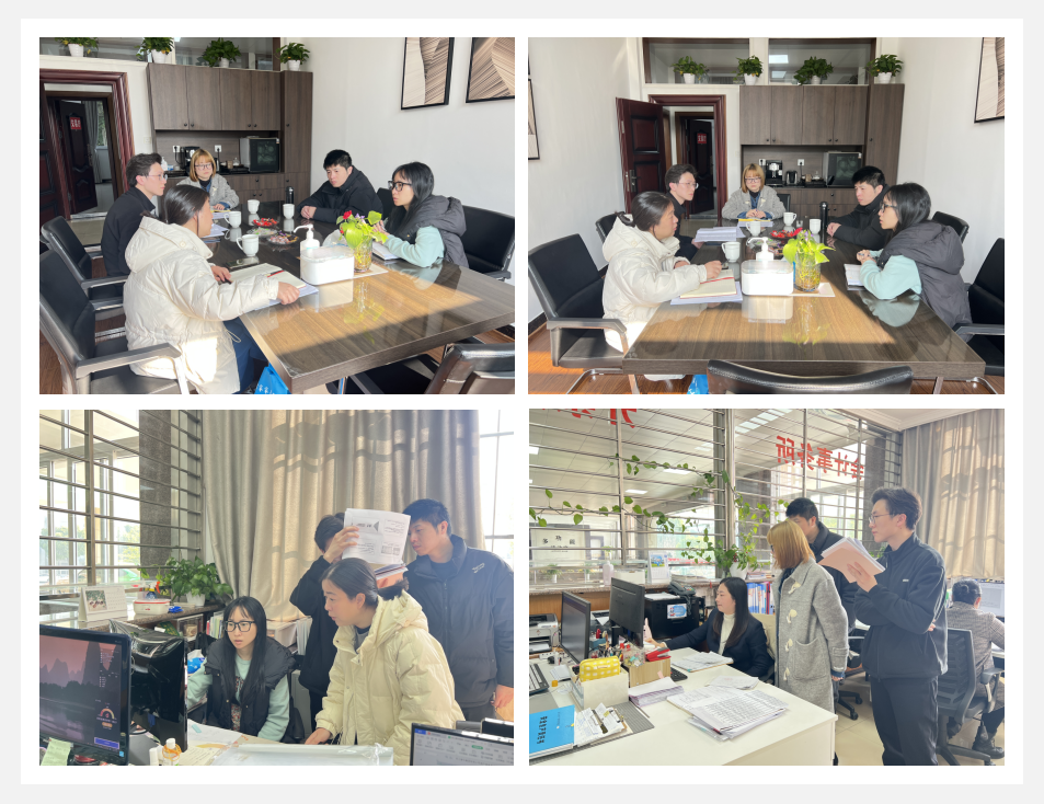 临平区统计局莅临彩名堂科创产业园指导调研工作