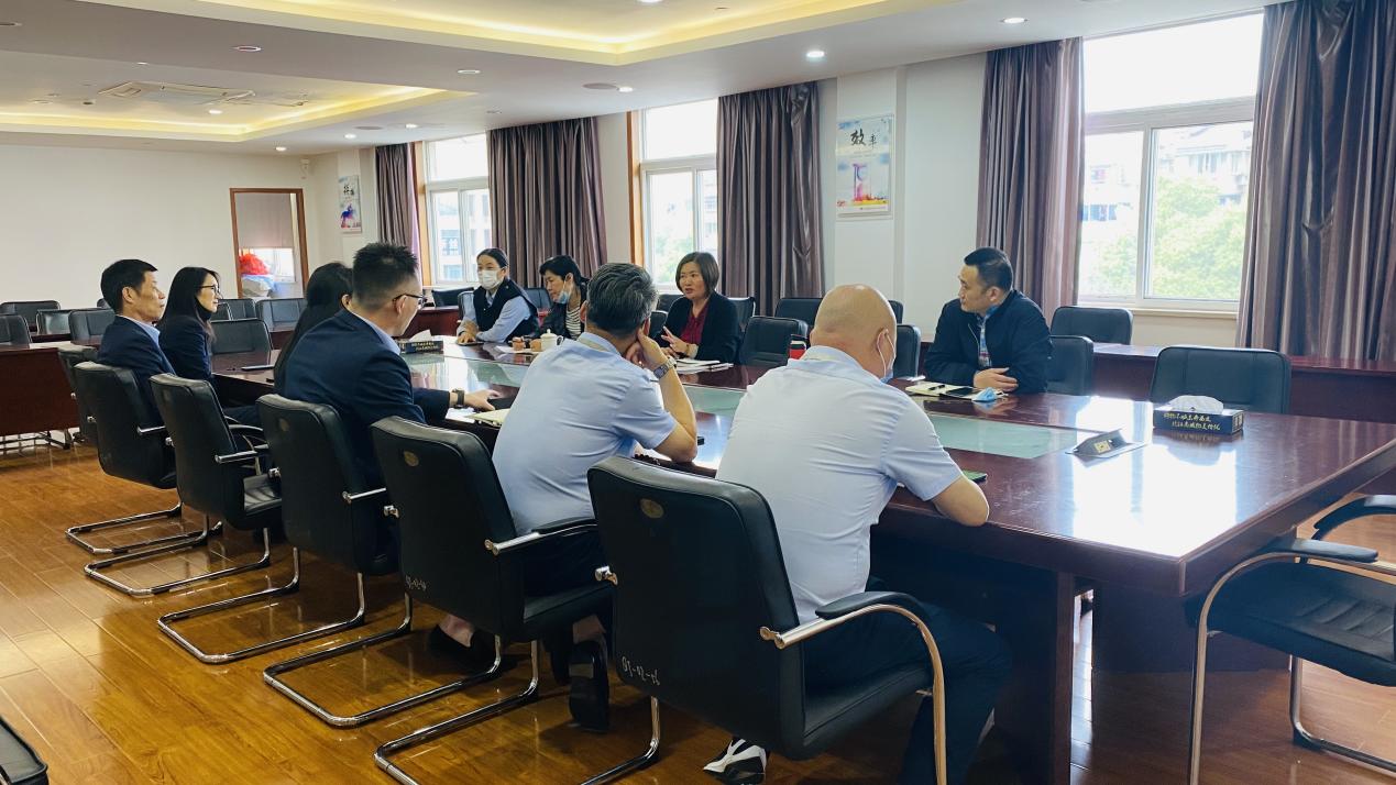 浙江彩名堂集团纪律检查委员会走访钱江商城 调研党风廉政建设工作