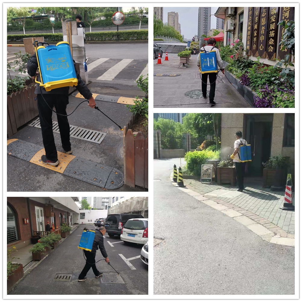 创建清洁园区 献礼建党百年——彩名堂文创集团组织开展除“四害”统一行动